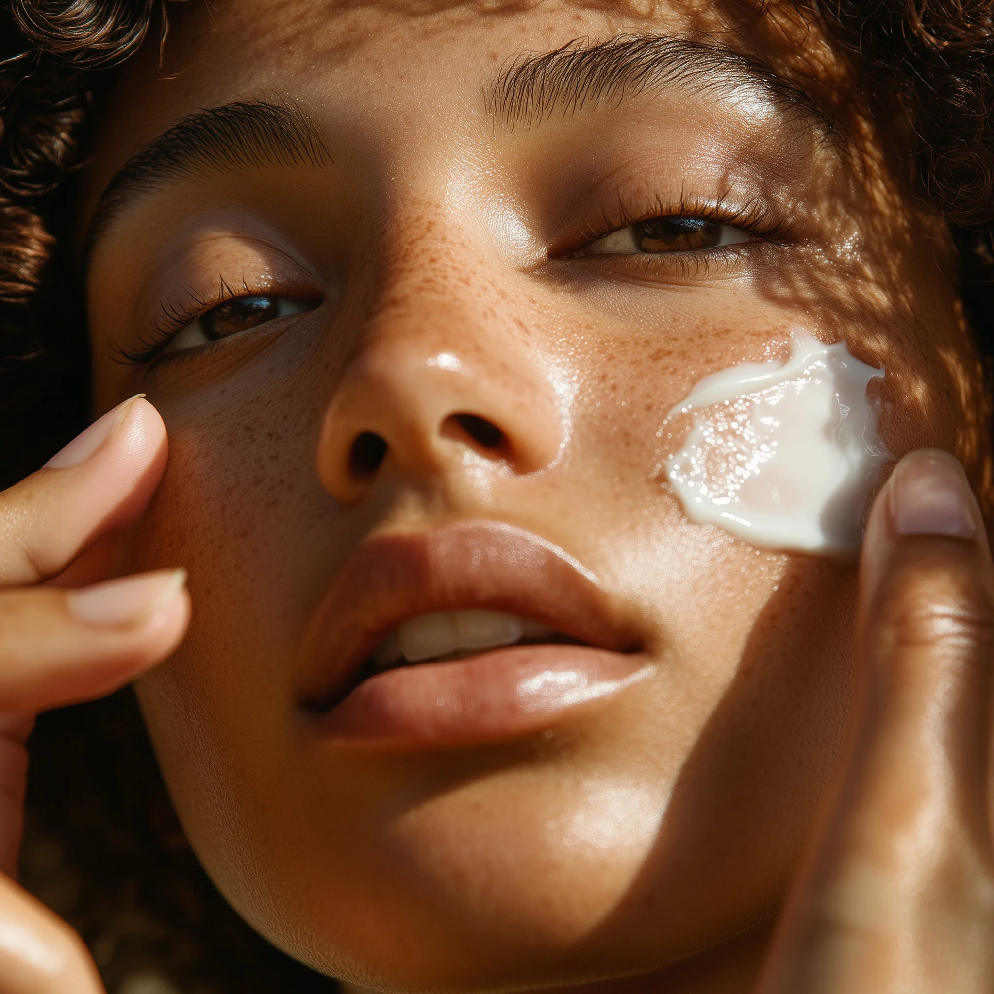 Sunlit skincare moment at Peony Beauty Melbourne
